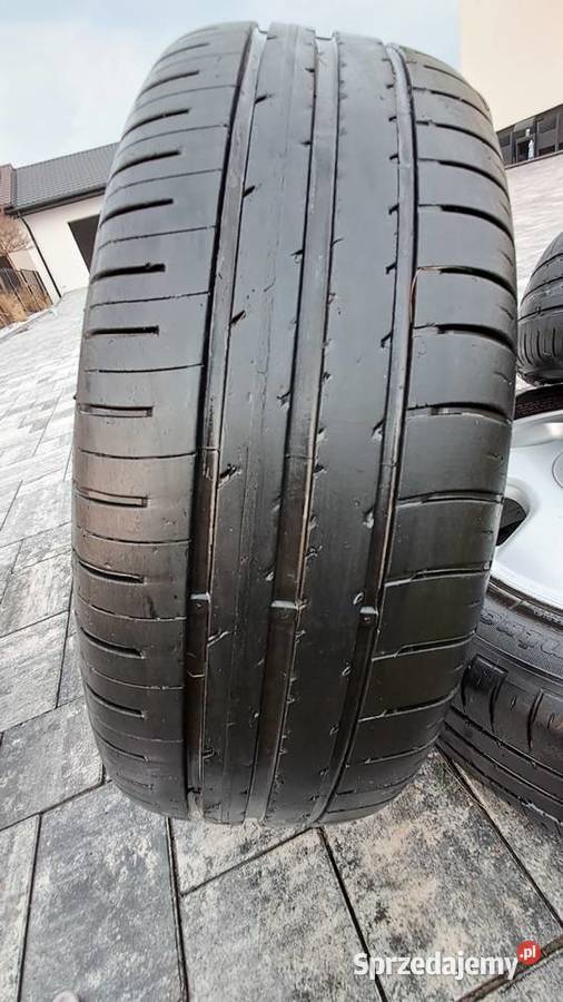 Komplet kół aluminiowych letnich OPEL 195x65x15 Rzepin-Kolonia sprzedam