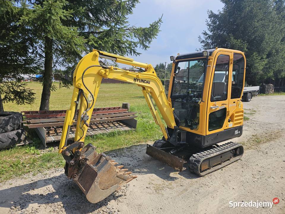 Minikoparka HYUNDAI Robex R169 20215r Super Stan małopolskie