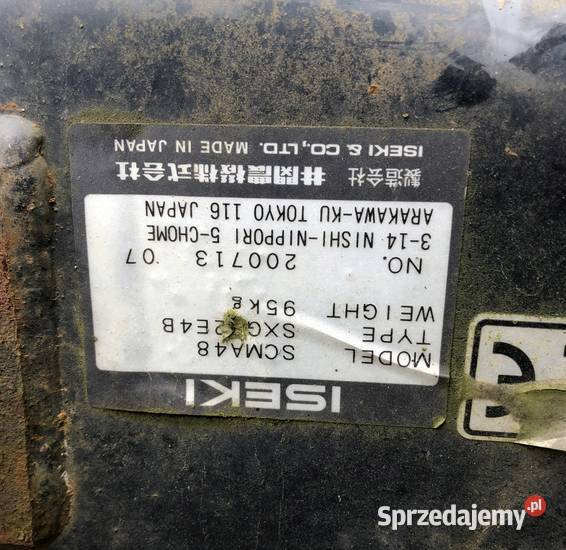 Kosisko agregat tnący Iseki traktorek śląskie Kłobuck