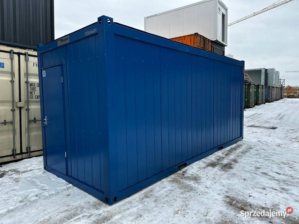KONTENER BIUROWY SOCJALNY CONTAINEX 256 NOWY Wrocław