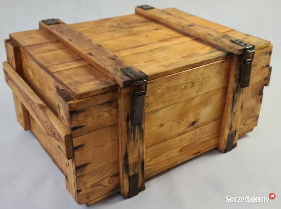 Skrzynia drewniana LONT szlifowana 62x35x43 Olsztyn