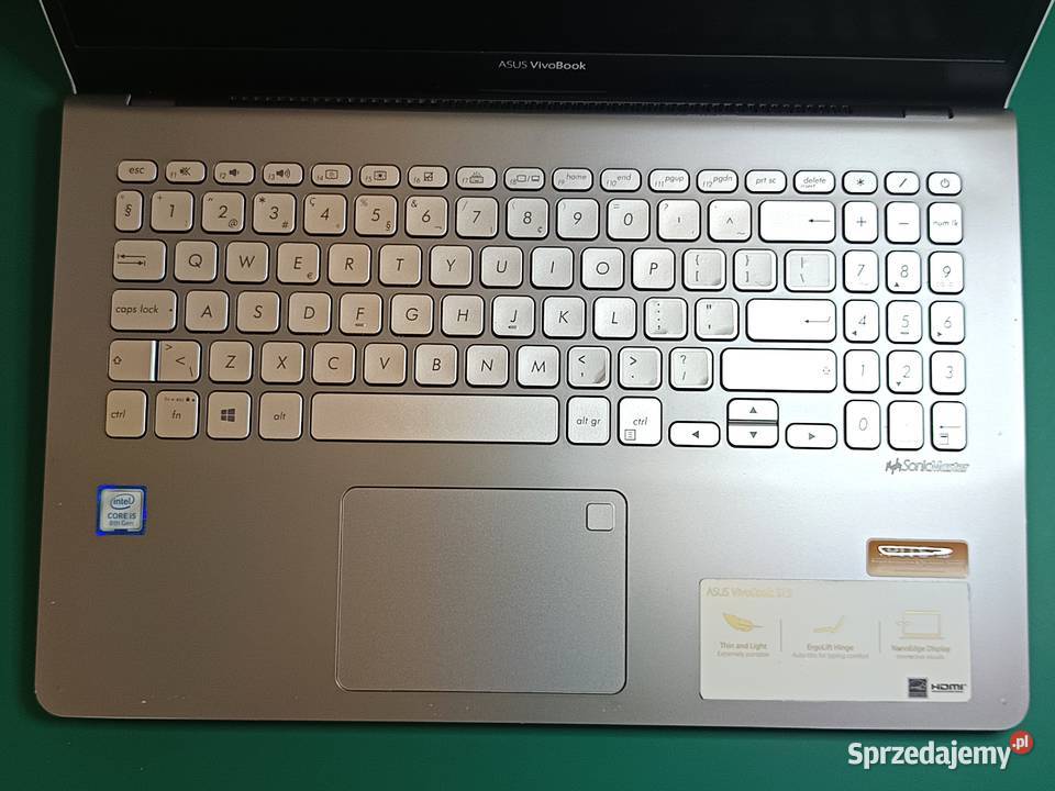 Laptop Asus VivoBook S15 S530F i5 8GB SSD 256GB łódzkie sprzedam