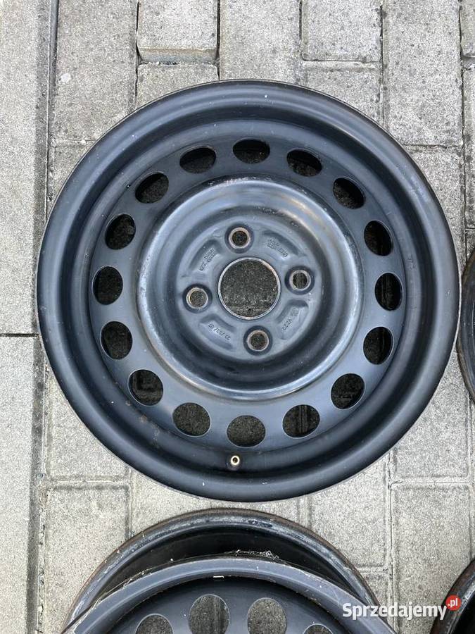 Toyota Yaris 14 felgi stalowe ET45 4x100 dolnośląskie Kłodzko