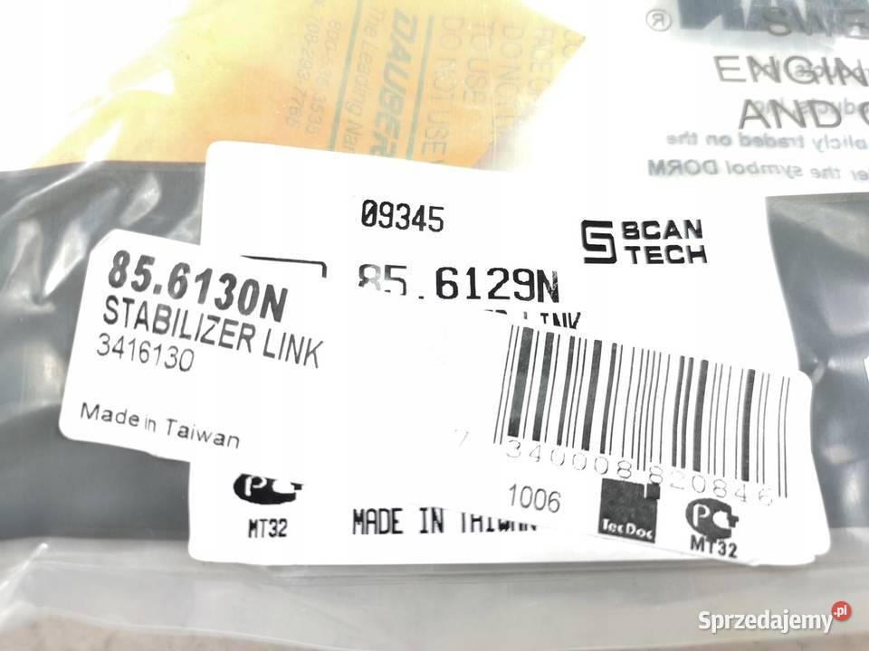 ŁĄCZNIK STABILIZATORA PRAWY PRZÓD VOLVO 440 460