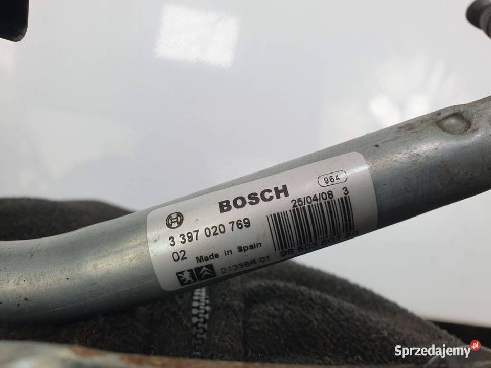 MECHANIZM WYCIERACZEK PRZÓD PEUGEOT 207 kujawsko-pomorskie sprzedam