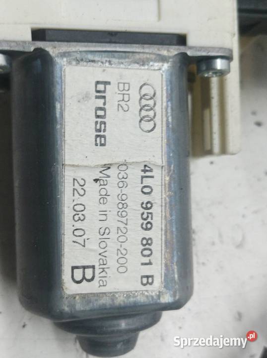 MECHANIZM SZYBY LEWY TYŁ 4L 4L0959801B