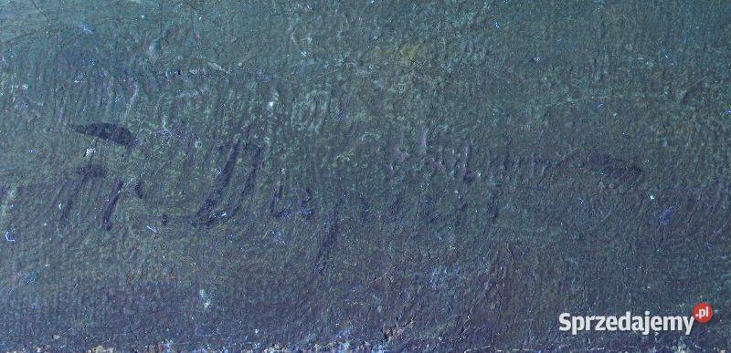 Obraz olejny sygnowany Bretonki XIXXX w Lublin