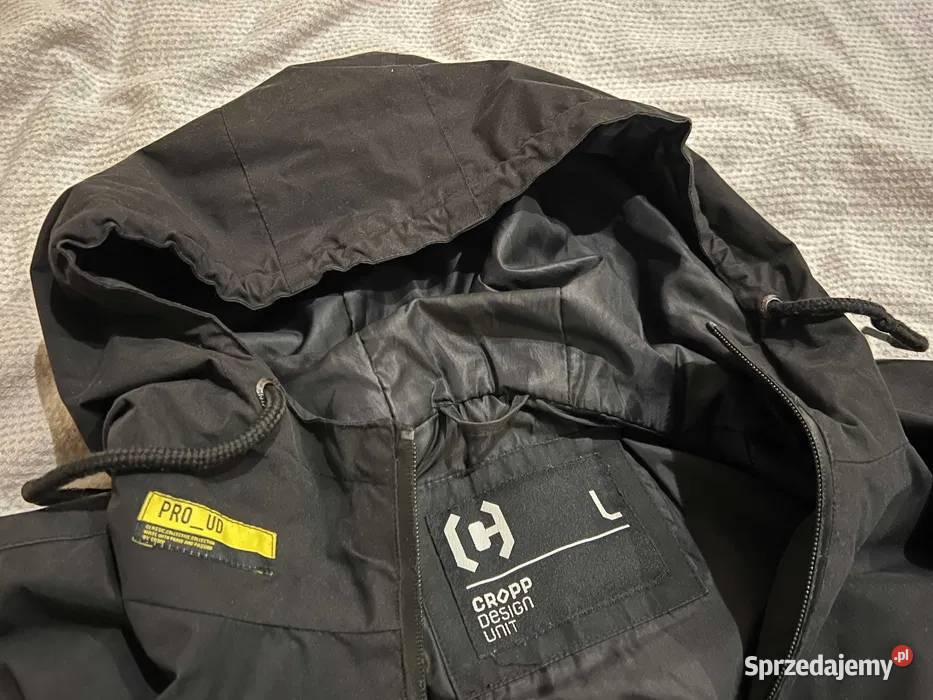 Czarna kurtka parka Rozmiar L sprzedam