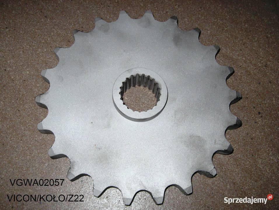 Koło łańcuchowe Z22 1 14 fi 4145mm wielowpust do Czekanów