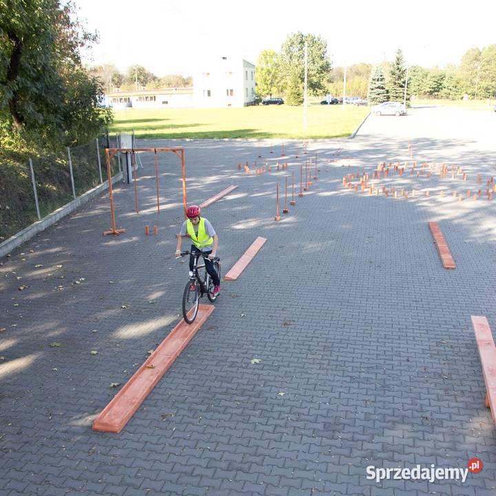 18elementowy Rowerowy tor przeszkód Zielona Góra