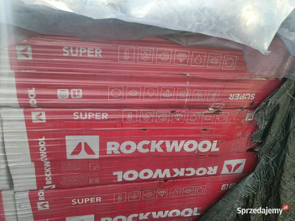 Wełna fasadowa ROCKWOOL FRONTROCK SUPER 100 mm Będkowice sprzedam