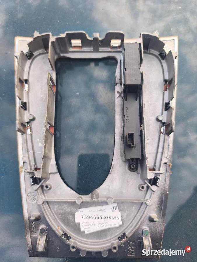 Panel dekor lewarka biegów AUTOMAT Mercedes W211 Kamień Pomorski