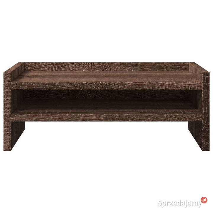 Podstawka pod monitor brązowy dąb 42x24x16 mazowieckie Warszawa