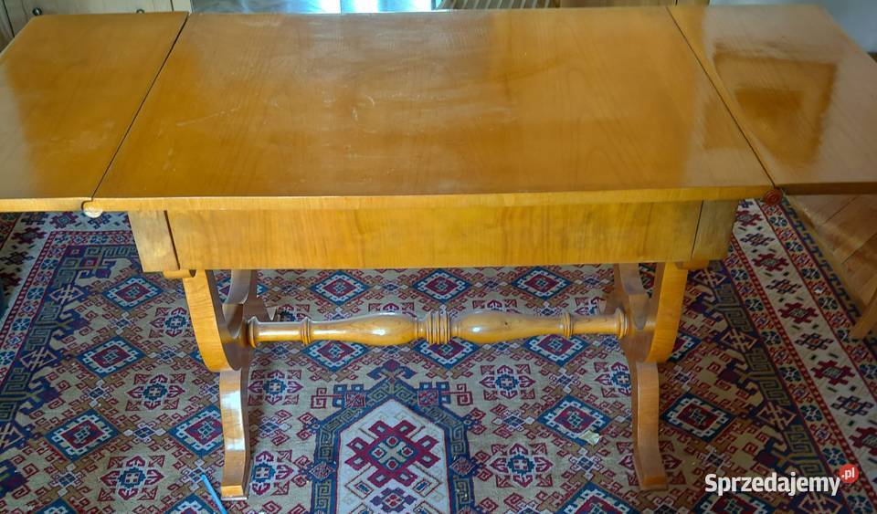 Piękny stół w stylu biedermeier klapiak z II Warszawa sprzedam