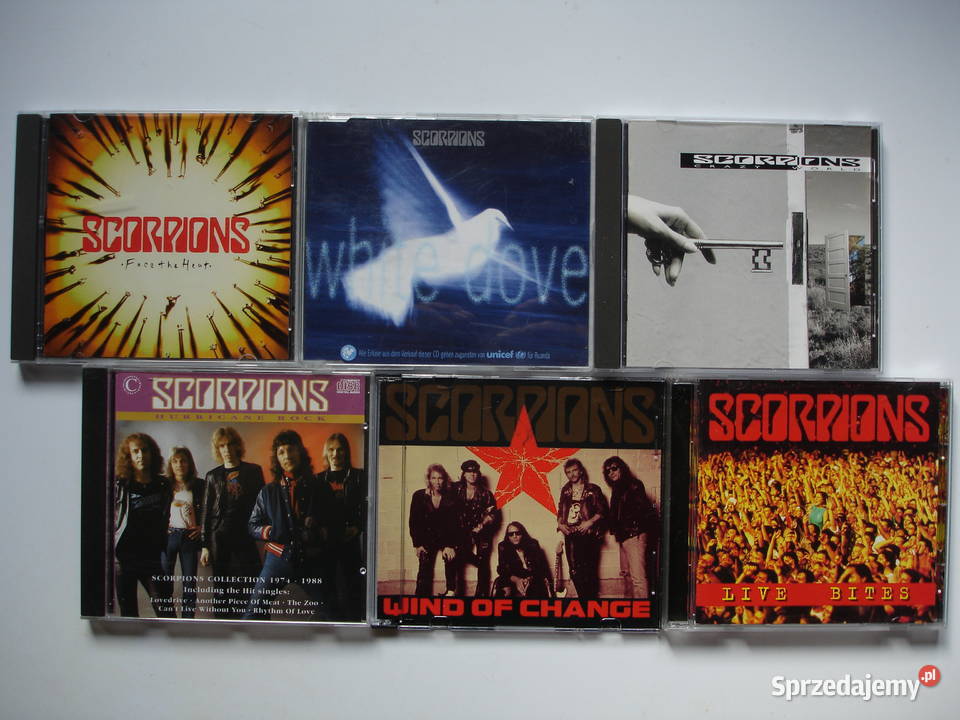SCORPIONS płyty CD