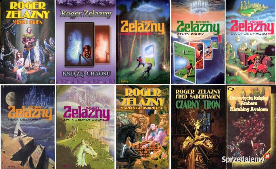 Roger Zelazny kolekcjonerskie wydania kolekcja Kielce