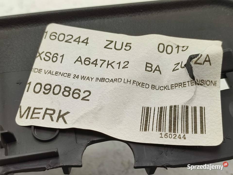 OSŁONA PLASTIK FOTELA LEWA FORD FIESTA JAS