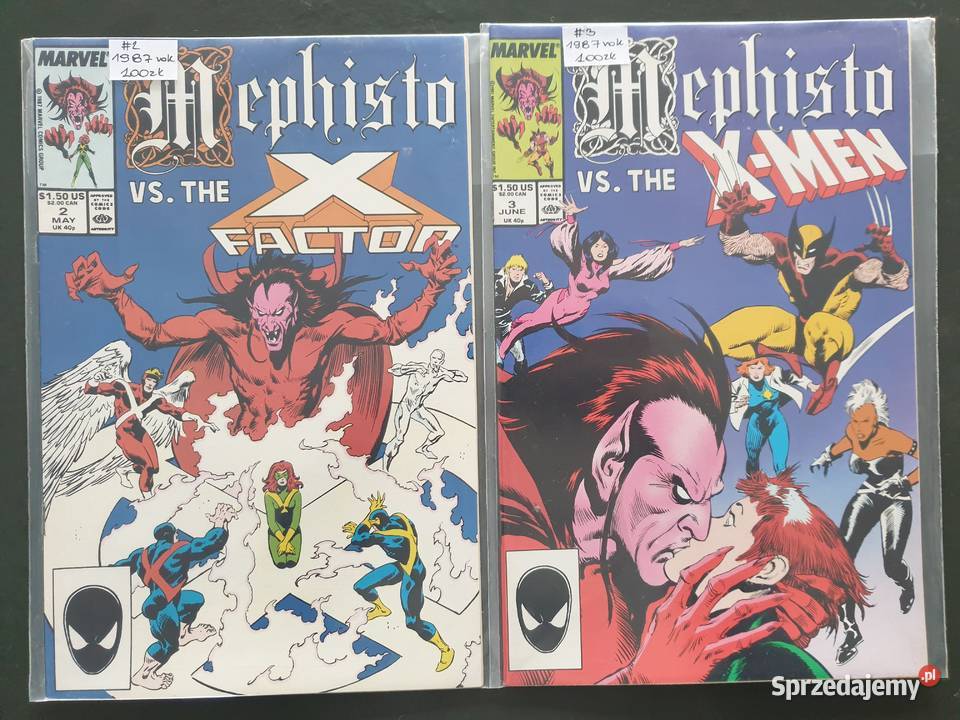Mephisto vs The XFactor vs The XMen 1987 Gdynia