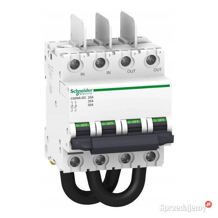 Rozłącznik izolacyjny PV 2P 20 A 1000 V DC C60