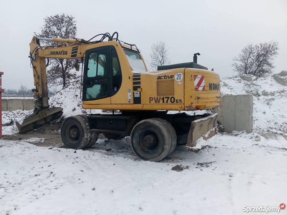 Koparka kołowa komatru pw 170 łyżka skarpowa 14000h Garwolin