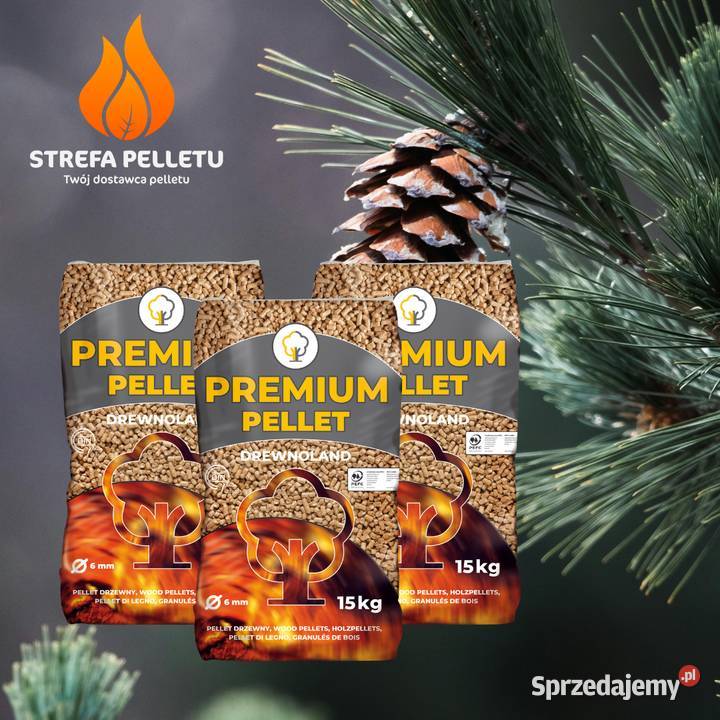 Widełka Certyfikowany Pellet A1 sosna 6mm podkarpackie sprzedam