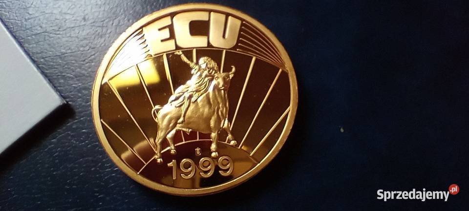 Stare monety Medal ECU 208