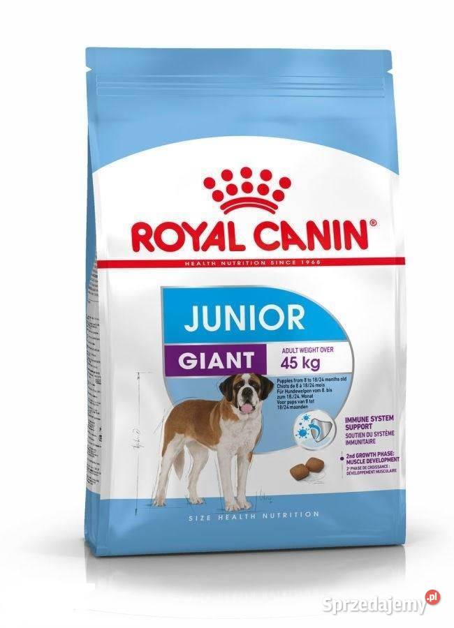 Karma psa Royal Canin Giant Junior 15 OKAZJA Białe Błota sprzedam