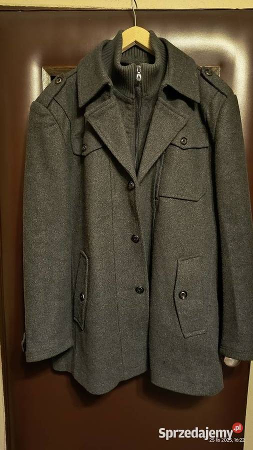 Elegancką męską kurtkę jesień zima wiosna duża Rozmiar 4XL Katowice sprzedam