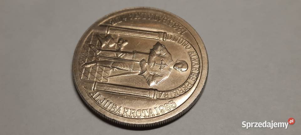 MONETA Portugalia 100 eskudos 1985 Numizmatyka