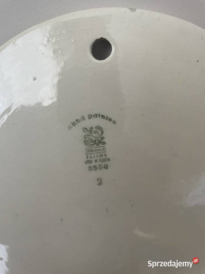 Włocławek fajansowa płytka dekoracyjna Pruszcz Gdański