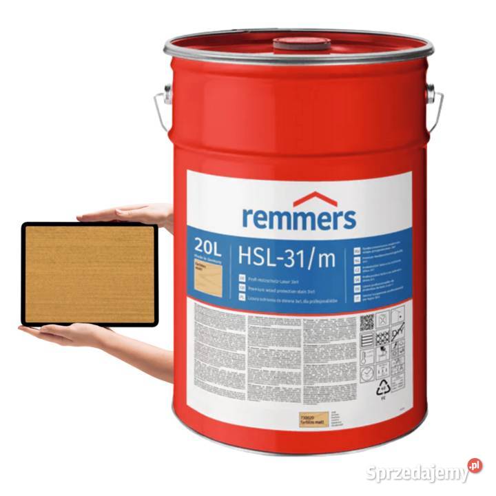 REMMERS HSL31 Profi 20L impregnat KOLORY Lazura Legnica