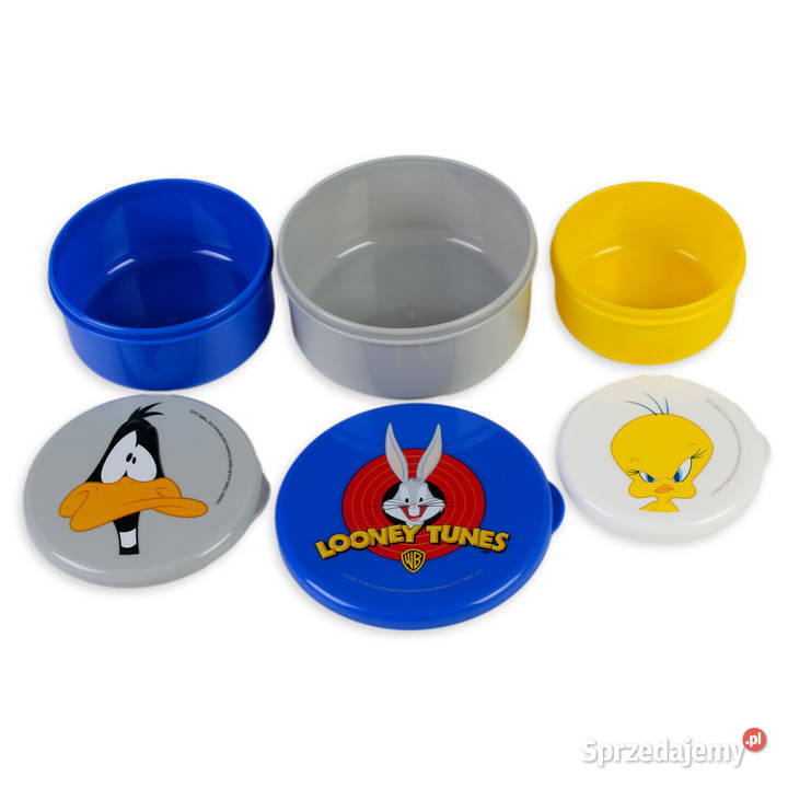 Looney Tunes Set Lunchboxów Pojemniki na lunch mazowieckie Warszawa