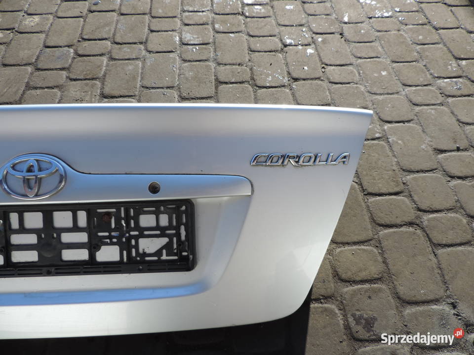 TOYOTA COROLLA E12 SEDAN KLAPA BAGAŻNIKA TYŁ małopolskie Nowy Sącz