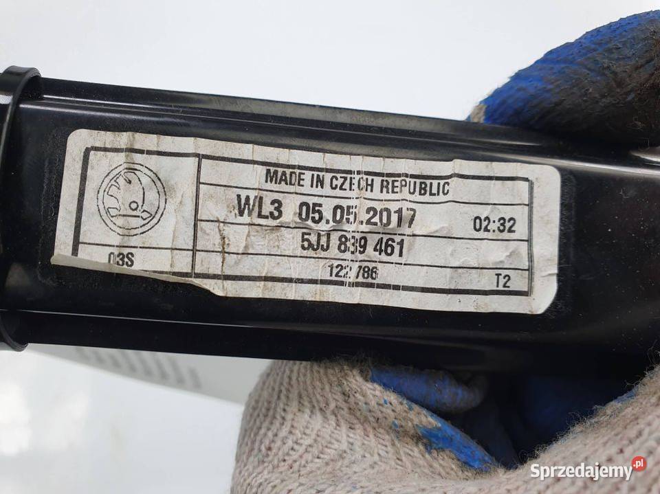 PODNOŚNIK SZYBY LT SKODA RAPID 5JJ839461 kujawsko-pomorskie Lipno sprzedam