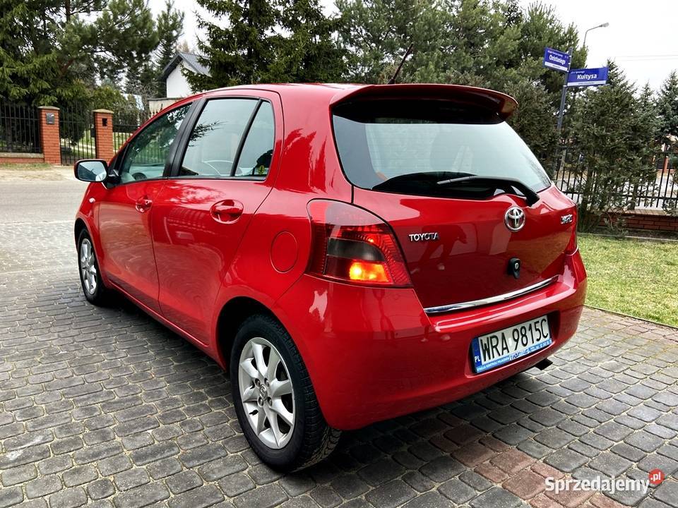 Toyota Yaris 13 Benzyna SOL Salon Polska Radom