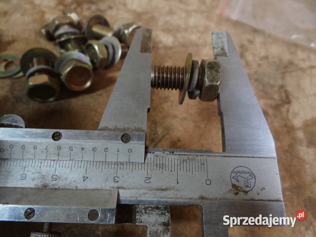 śruby ESKA 10mm 10 sztuk org DDR Żary sprzedam