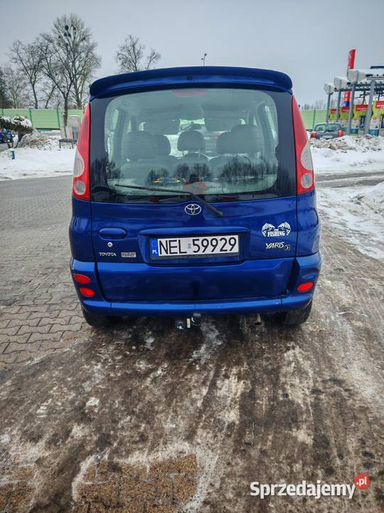 Toyota Yaris Verso 13 Benzyna 1999 r Idealne elektryczne lusterka Nowa Wieś Ełcka