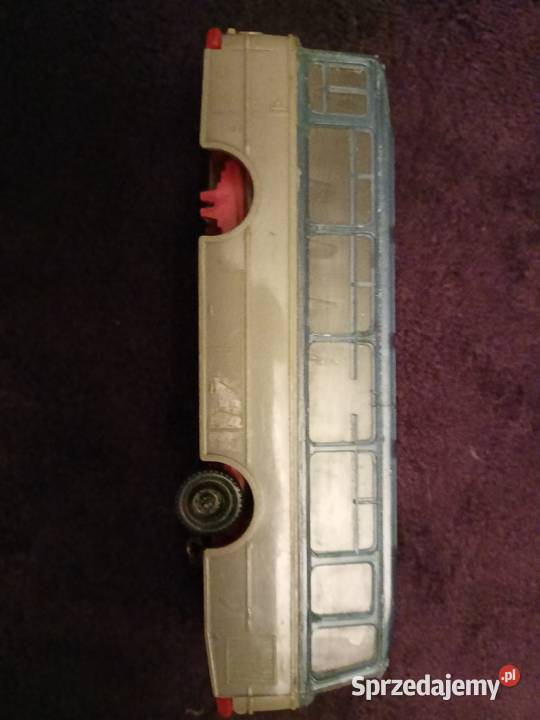 Zabawka PRL Autobus Rzeszów