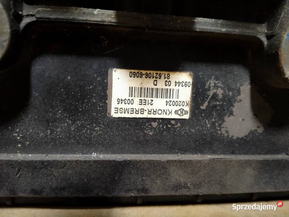 MAN TGA TGX ZAWÓR MODULATOR EBS 81521066050 lubuskie Kargowa