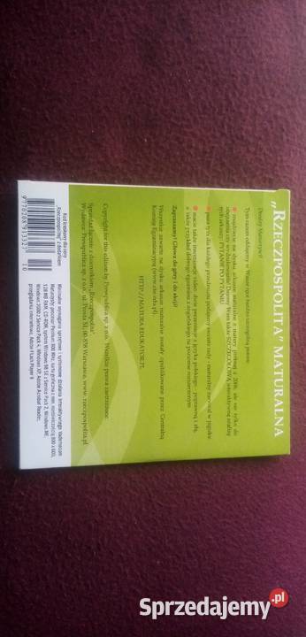 Płyta CD Rzeczpospolita Maturalna WOS Matematyka Wieliczka sprzedam