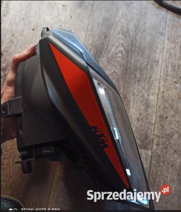 ktm duke 125 390 lampa przód czacha Części i akcesoria motocyklowe