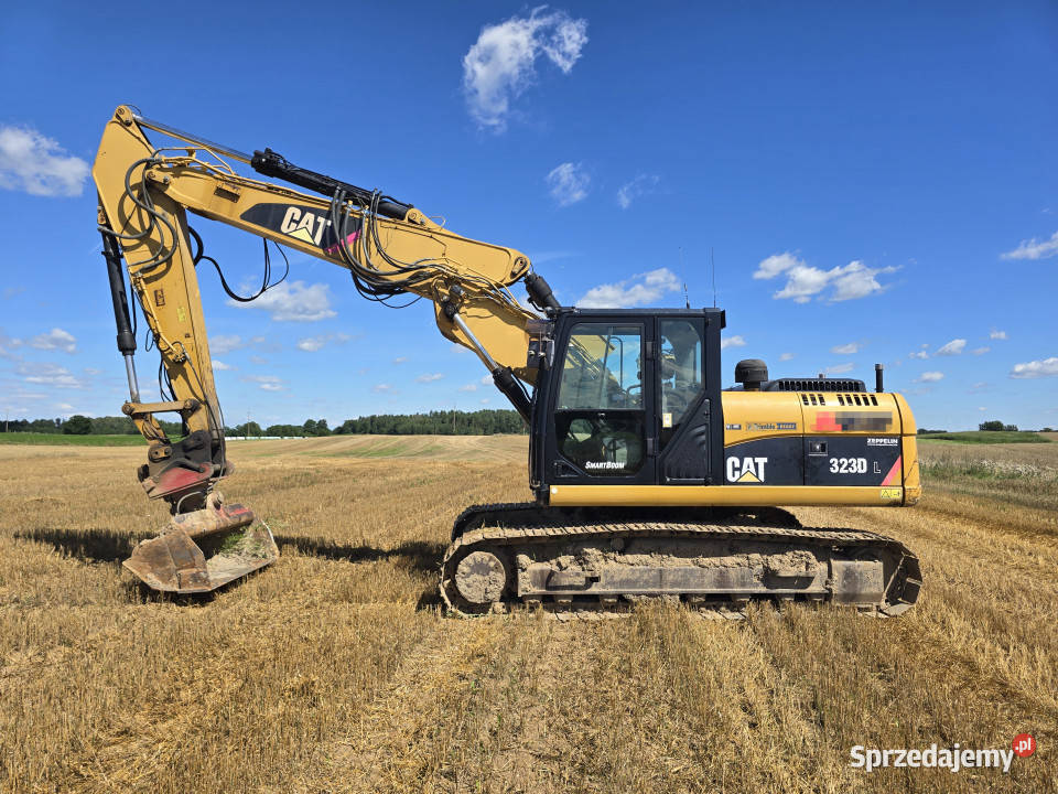 Koparka gąsienicowa CAT 323D L 257 t łyżka Kuków