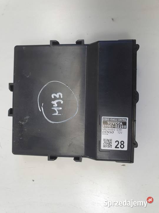 Toyota Corolla E21 18 H KOMPUTER SILNIKA osobowe Chełm
