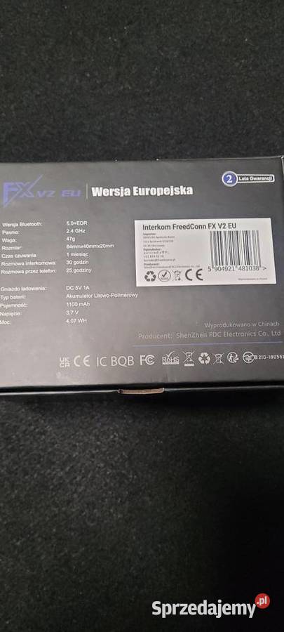 Interkom motocyklowy Turka