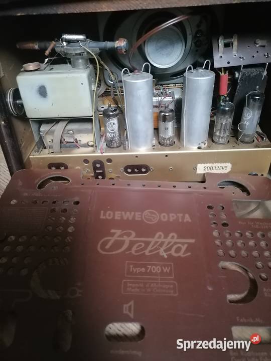 Stare Radio lampowe z lat 50 tych Sprawny Audio Kraków sprzedam