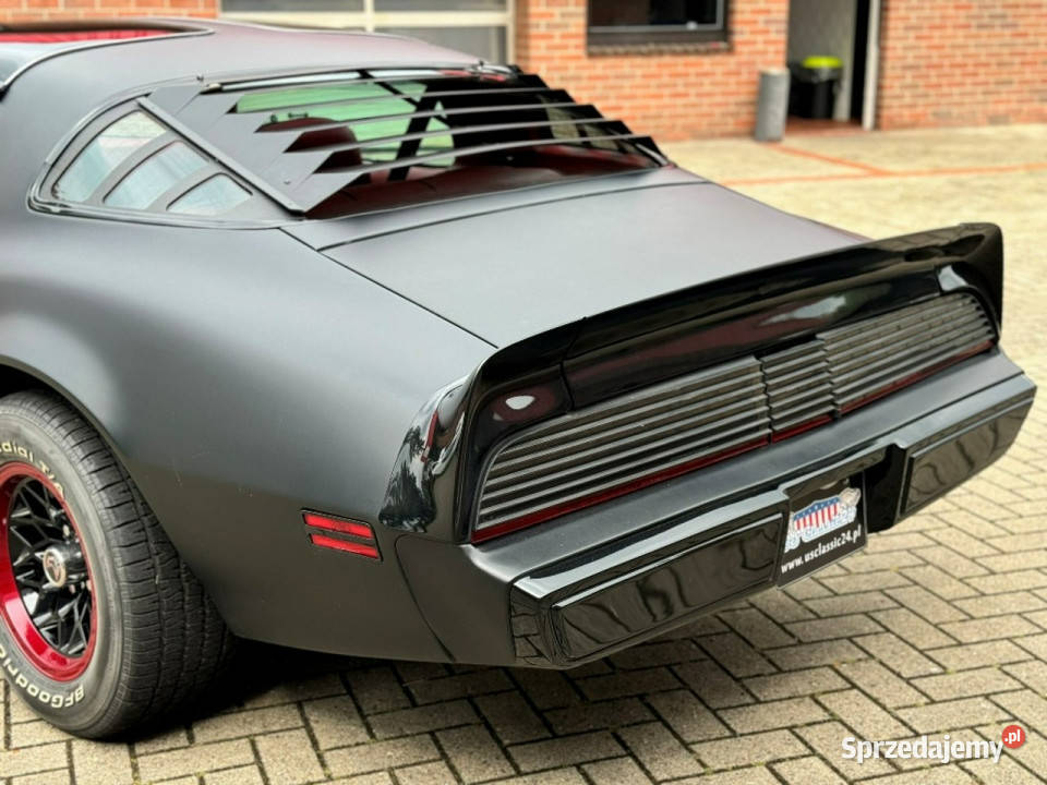 Pontiac Trans Am Pontiac Trans Am Black Mat 2/3 Sulechów sprzedam