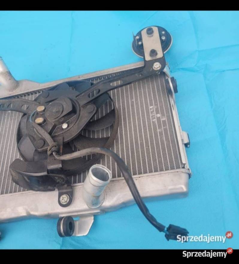 Yamaha MT 07 MT07 chłodnica wiatrak wentylator Nowy Tomyśl sprzedam