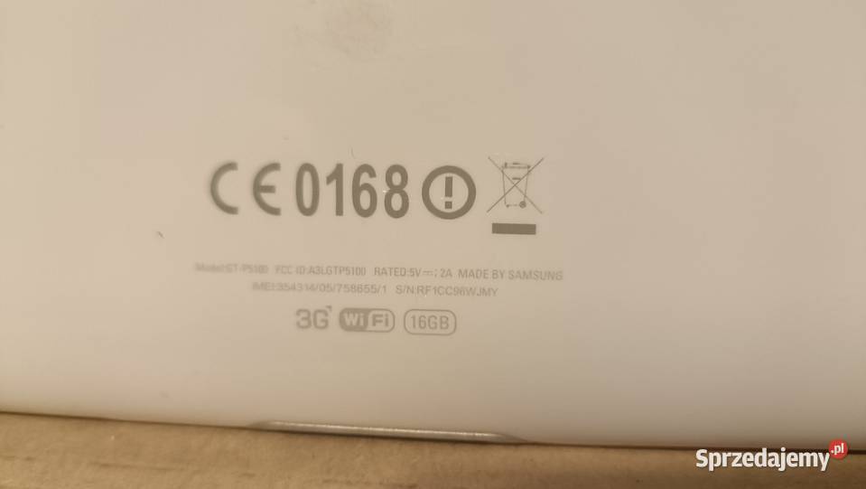 Tablet Samsung GTP5100 z etui Poznań
