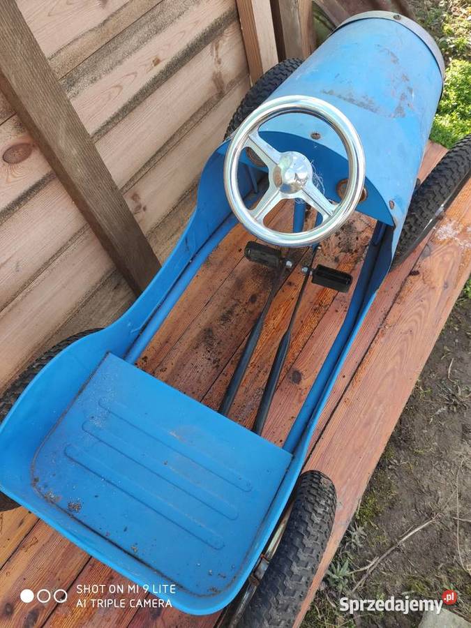 autko na pedały azak Moskwicz wielkopolskie sprzedam