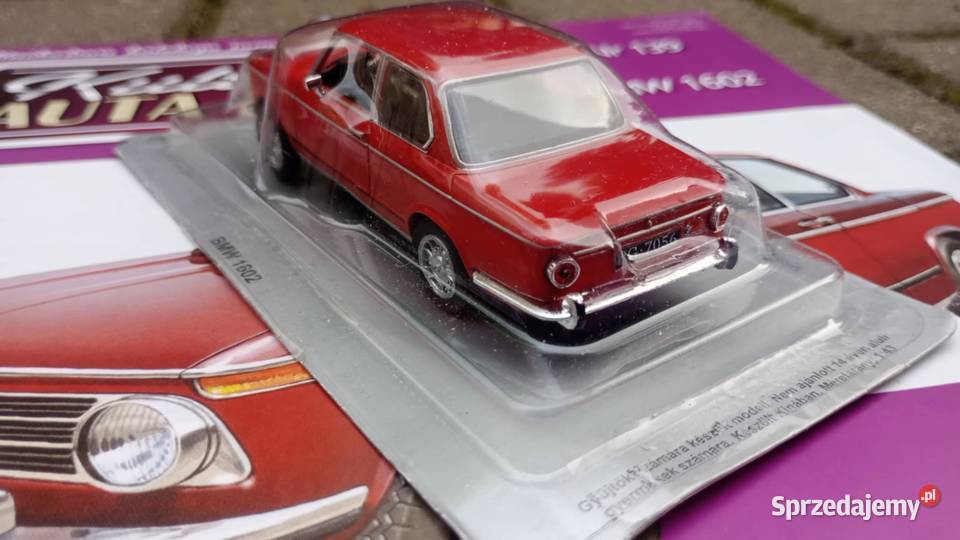 BMW 1602 kultowe auta PRL 143 model deagostini Modelarstwo Warszawa sprzedam